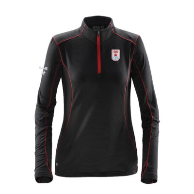 Pulse Women's Emblem Embroidered Fleece Quarter Zip Thumbnail